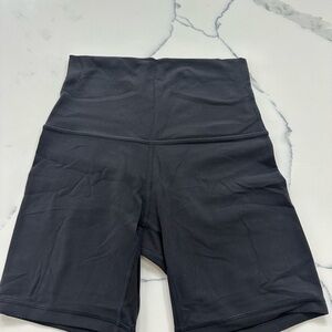 lululemon athletica Black Align biker shorts